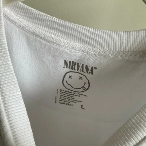 NIRVANA White Sweatshirt - Picture 3 of 4